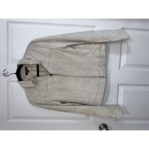 Willi Smith 100% Leather Fully Lined Jacket Size M